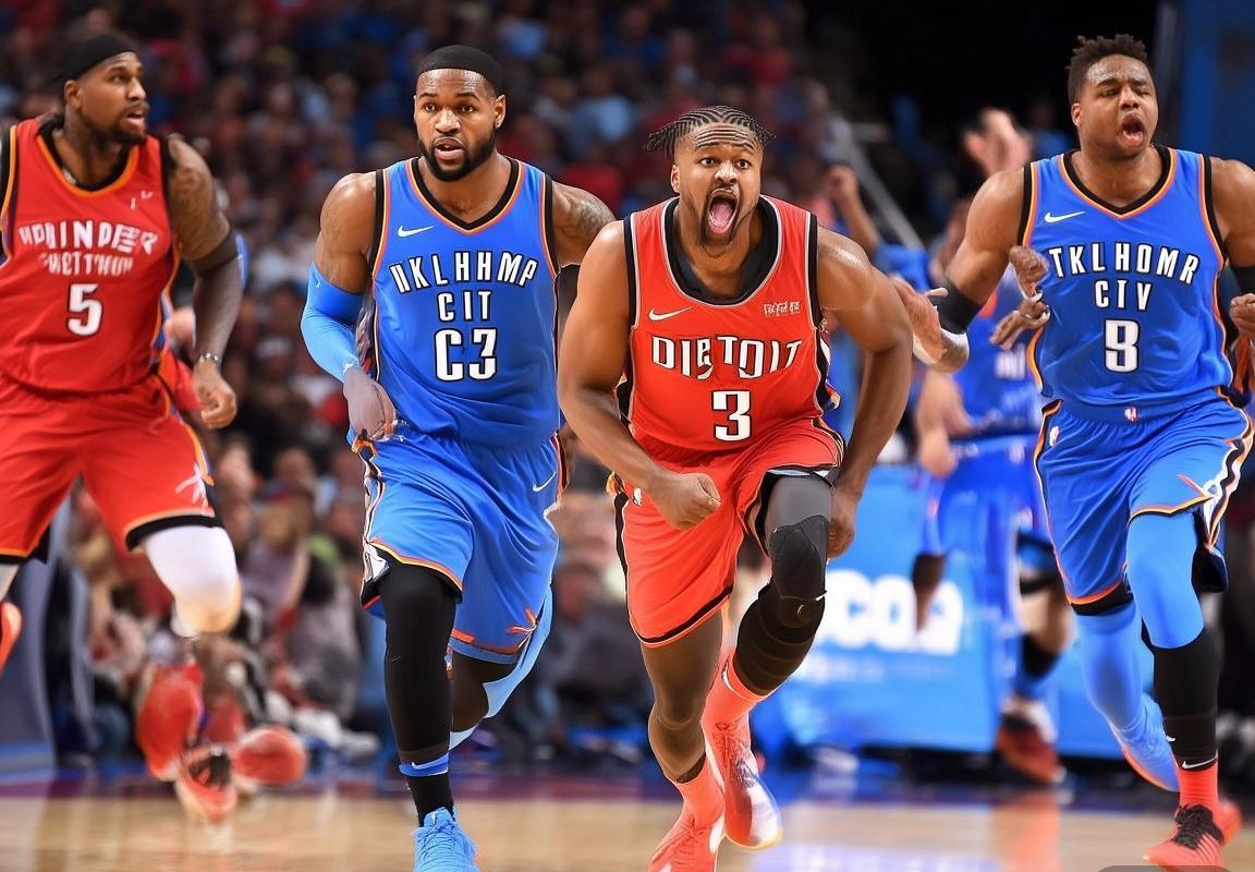 2017NBA雷霆活塞激战：威少独木难支活塞逆风翻盘(图2)